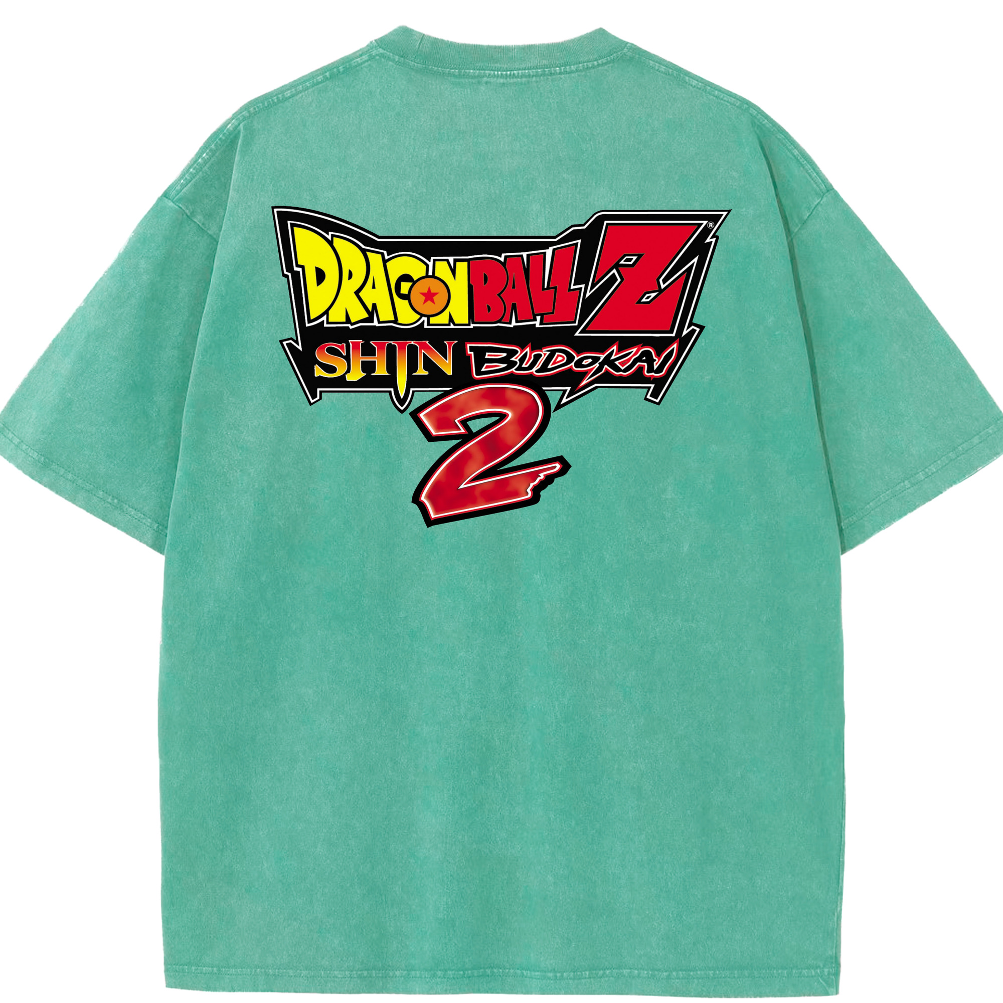 （画像用） ドラゴンボール DRAGON BALL 綿100% ヴィンテージ風 半袖Tシャツ（背面プリント）